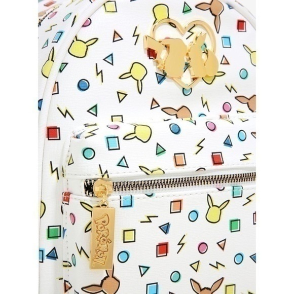 Pokémon Pikachu & Eevee Retro Mini Backpack - BoxLunch Exclusive - Picture 4 of 5